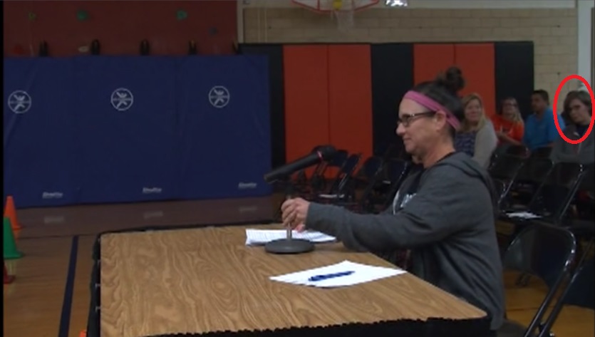 Pennsbury Field Hockey Coach Traci Curtis gives heated public comment attacking Jacqui Redner