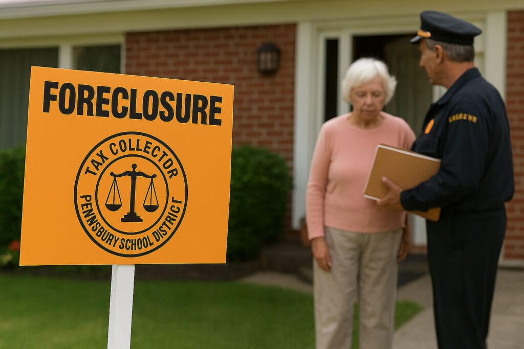 Pennsbury school tax increases leading to potential home foreclosures